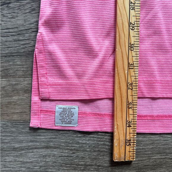 NWT Peter Millar Stretch Performance Golf Polo Red White Striped Men's size XXL - Picture 8 of 8